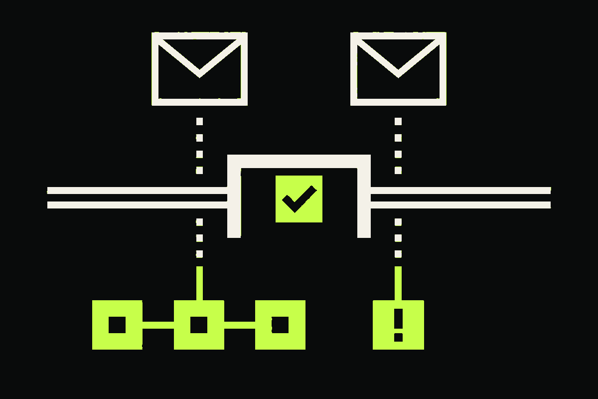 Two identical email addresses pass the same verification gate while only one has a connected permission and provenance record.