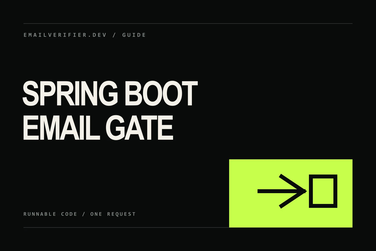 Spring Boot Email Validation Tutorial: Block Disposable Signups