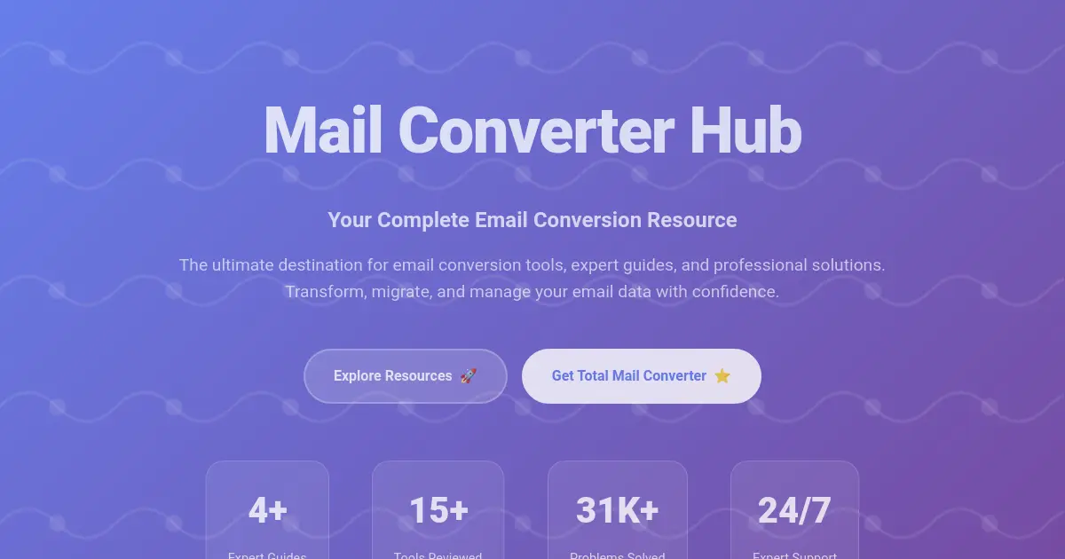 Website homepage preview for mail7.io